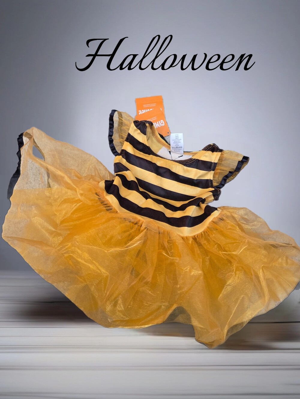 Halloween Bumblebee Costume Gymboree retired 12-18 months